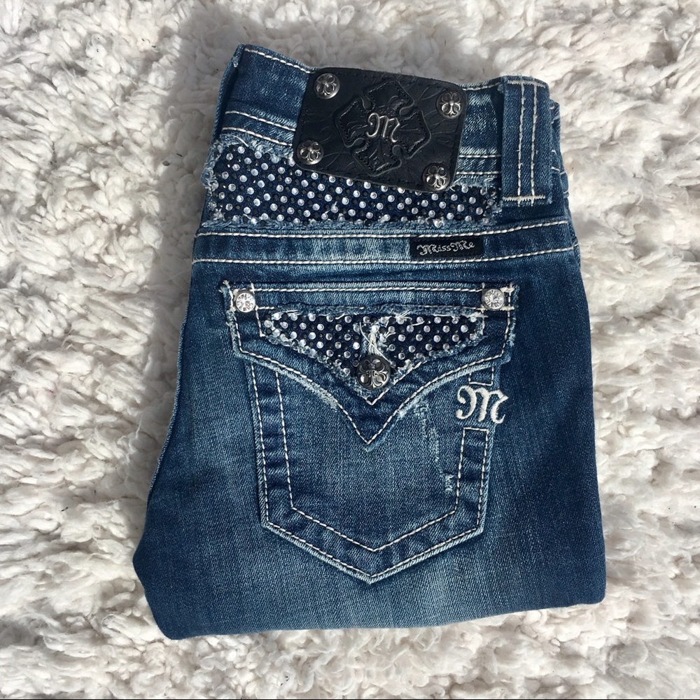 NWOT Miss Me Straight Leg Jeans